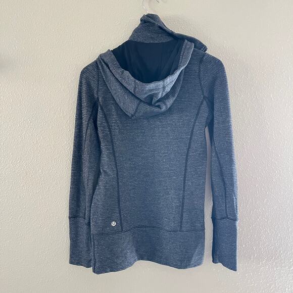 Lululemon Stride Jacket Soft mini Check Black heathered coal - Picture 8 of 12